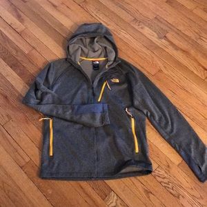 Men’s North Face Fleece Lined Hooded Jacket - M
